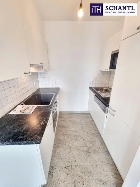 Klein wohnen - groß genießen! Hofseitige Neubauwohnung mit Balkon und Grünblick! Perfekte Raumaufteilung + Beste Vermietbarkeit + Garagenplatz optional! Jetzt zugreifen!