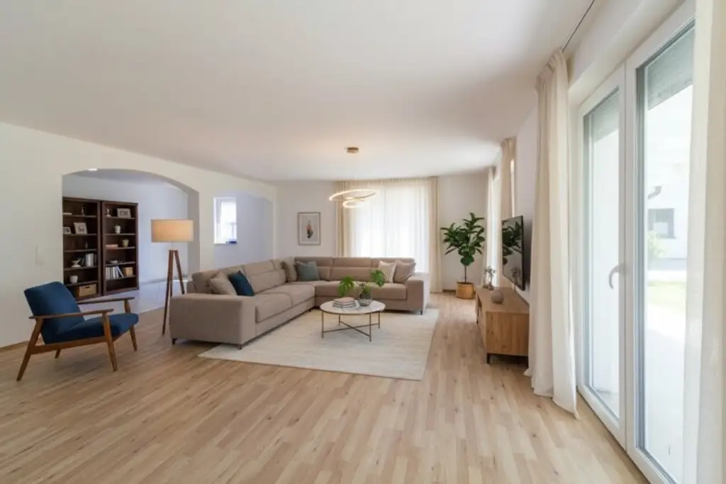 NEU & EXKLUSIV: Ihr Traumhaus in Seyring – Erstbezug mit Gartenparadies & 6 Zimmern! * 👉 Jetzt besichtigen & verlieben