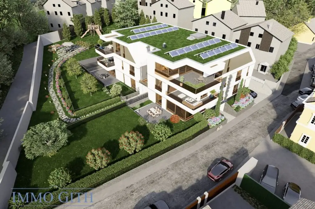 EXKLUSIVE CA. 171 m² GROSSE 4-ZIMMER-GARTENRESIDENZ MIT 27 m² TERRASSE & 229 m² PRIVATGARTEN IM REFUGIUM SONNBERG ZU KAUFEN!  – WOHNEN IN PERCHTOLDSDORFS BESTLAGE