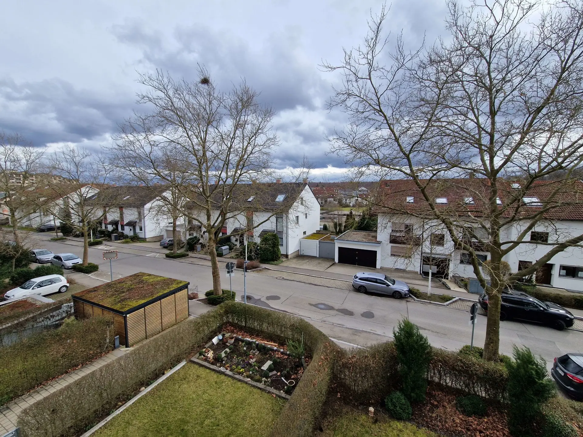 Ausblick Balkon