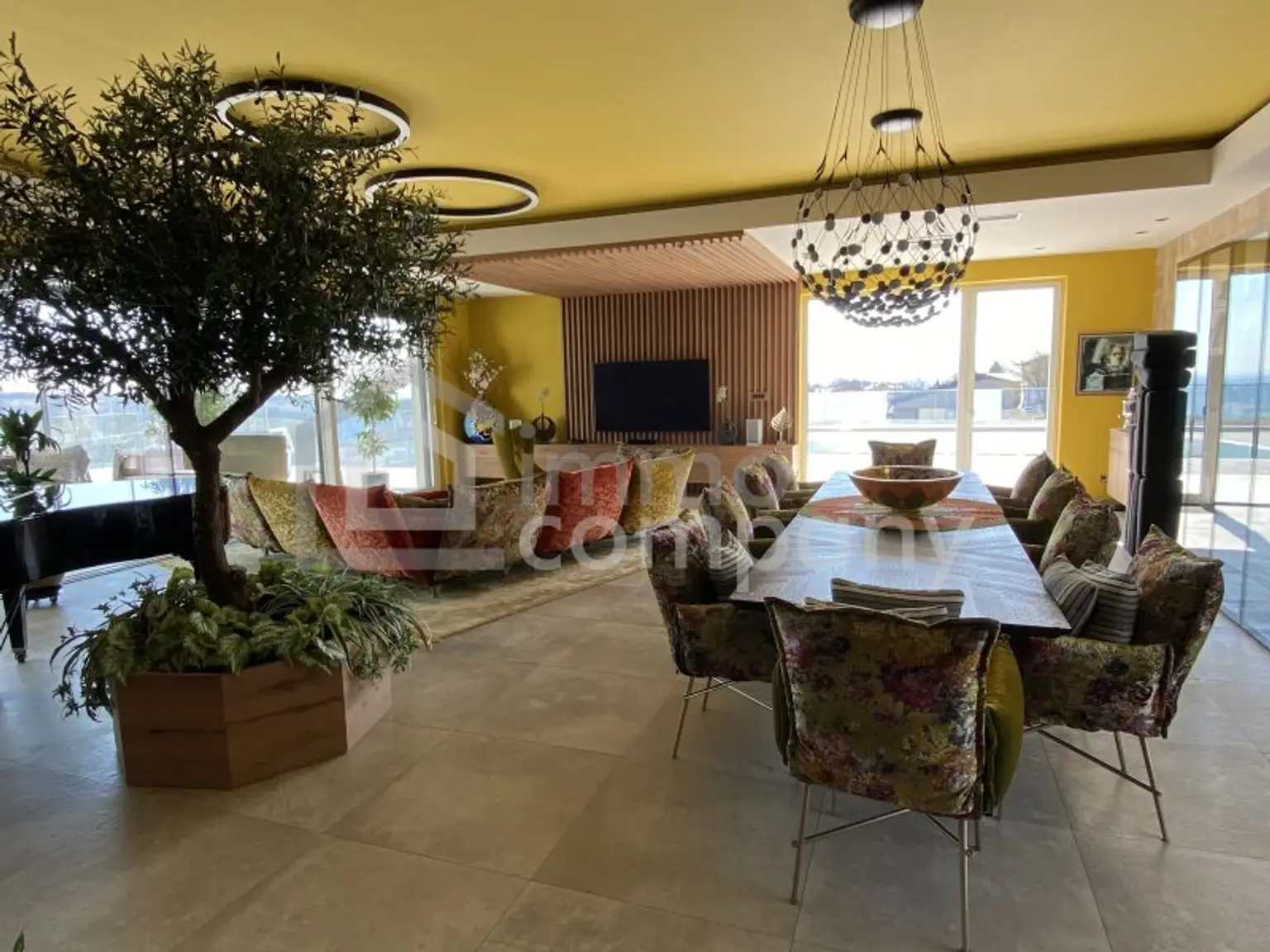 Wohnzimmer im Haupthaus