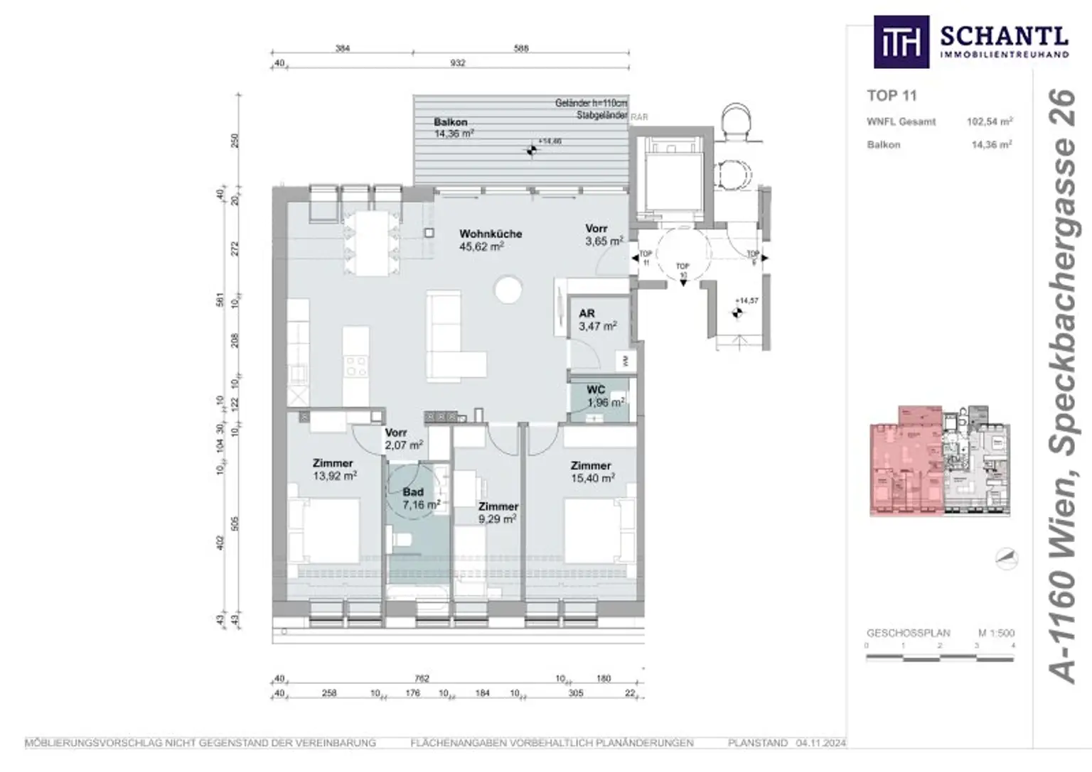 ++ SUNNY SIDE UP ++ Exklusive Familienwohnung im Dachgeschoß eines revitalisierten Gründerzeithauses + sonnige Freifläche