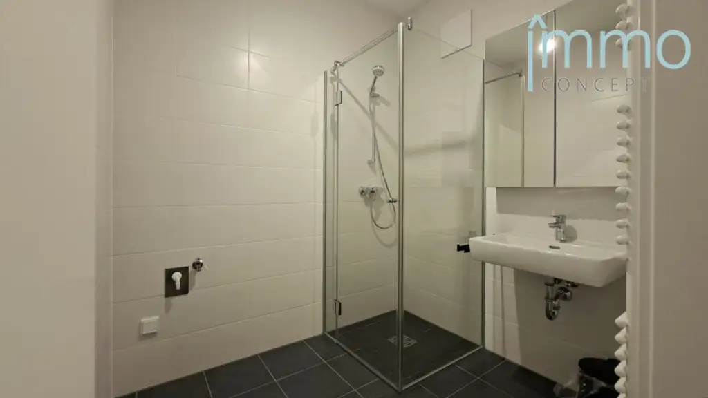 Neubau - Top 3 Zimmer Balkonwohnung inkl. Tiefgaragenstellplatz - ruhige Stadtlage mit Grünblick