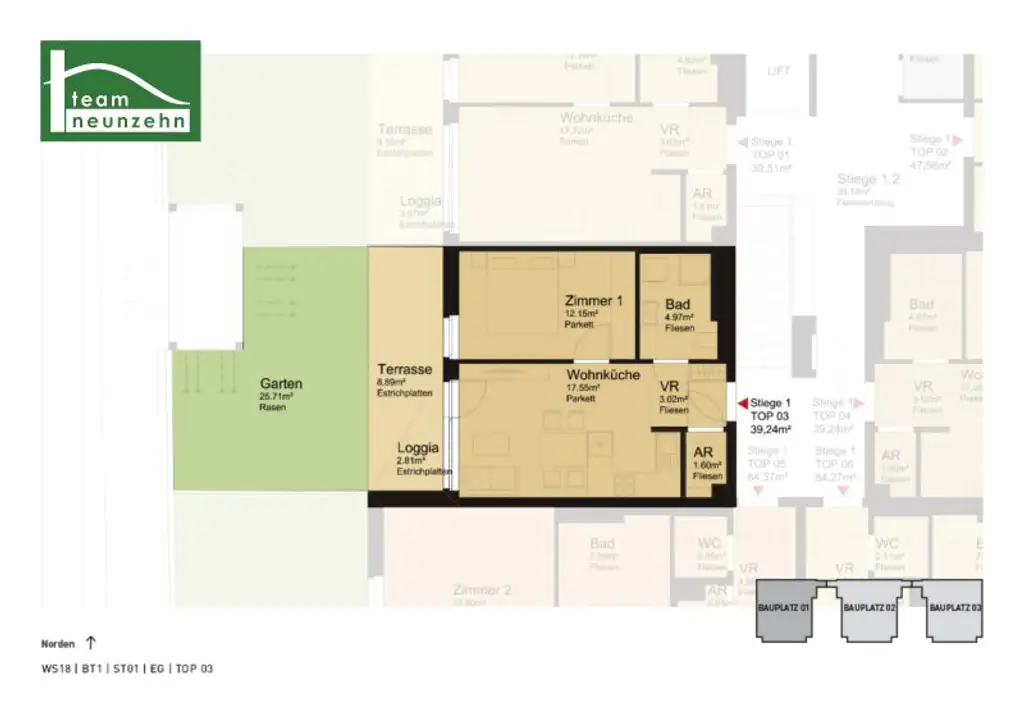 Günstige 2-Zimmer-Wohnung in toller Lage - zwischen Sonnenpark und Hammerpark