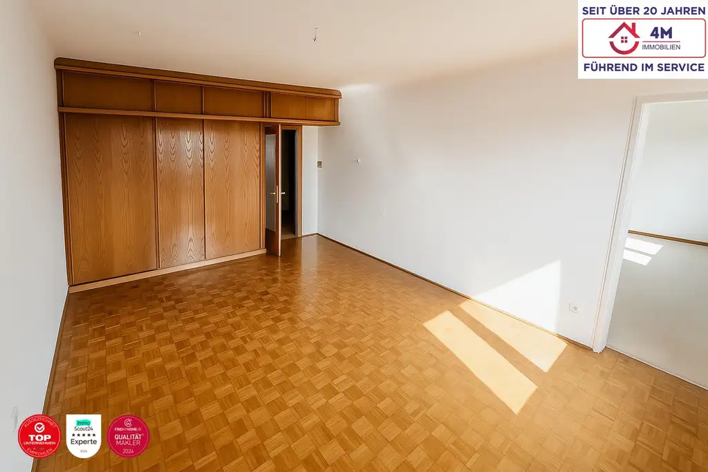 Familienfreundliche  4-Zimmer-Wohnung mit guter Ramaufteilung.