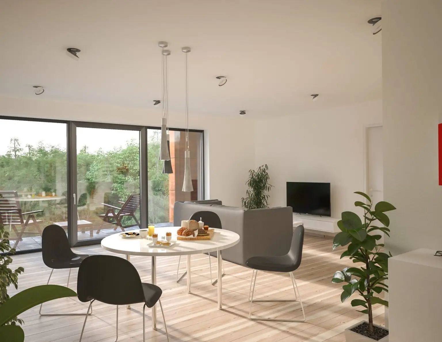 4 -Zimmerwohnung, direkt beim Golfclub - hochwertig & naturnah