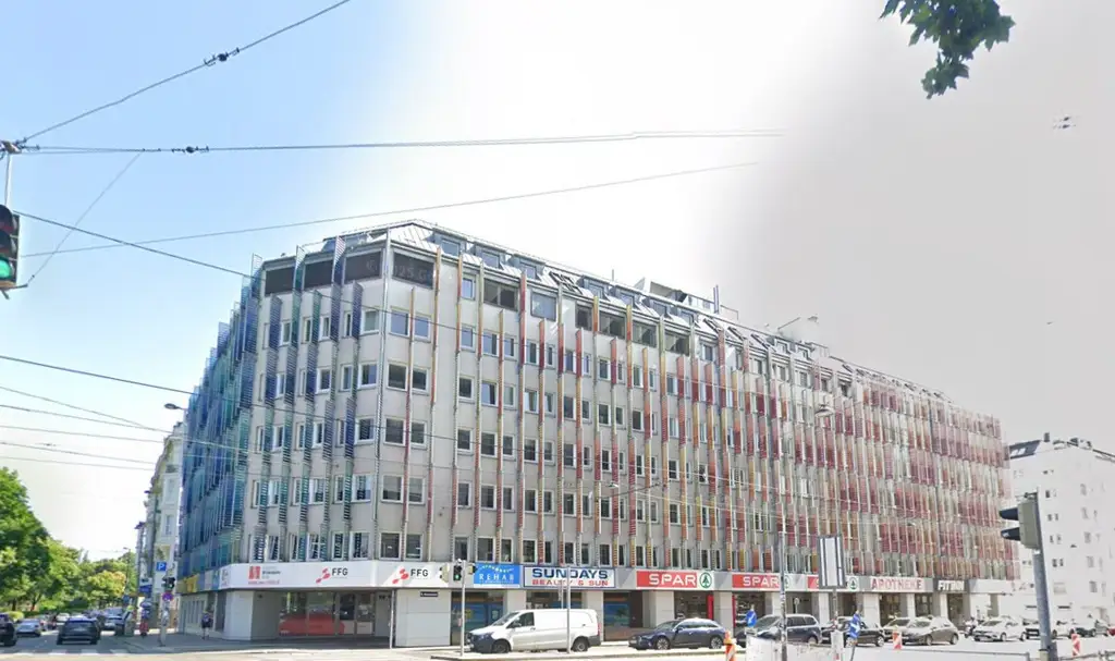 Urbanes Büroambiente mit Lebensqualität – direkt am Donaukanal
