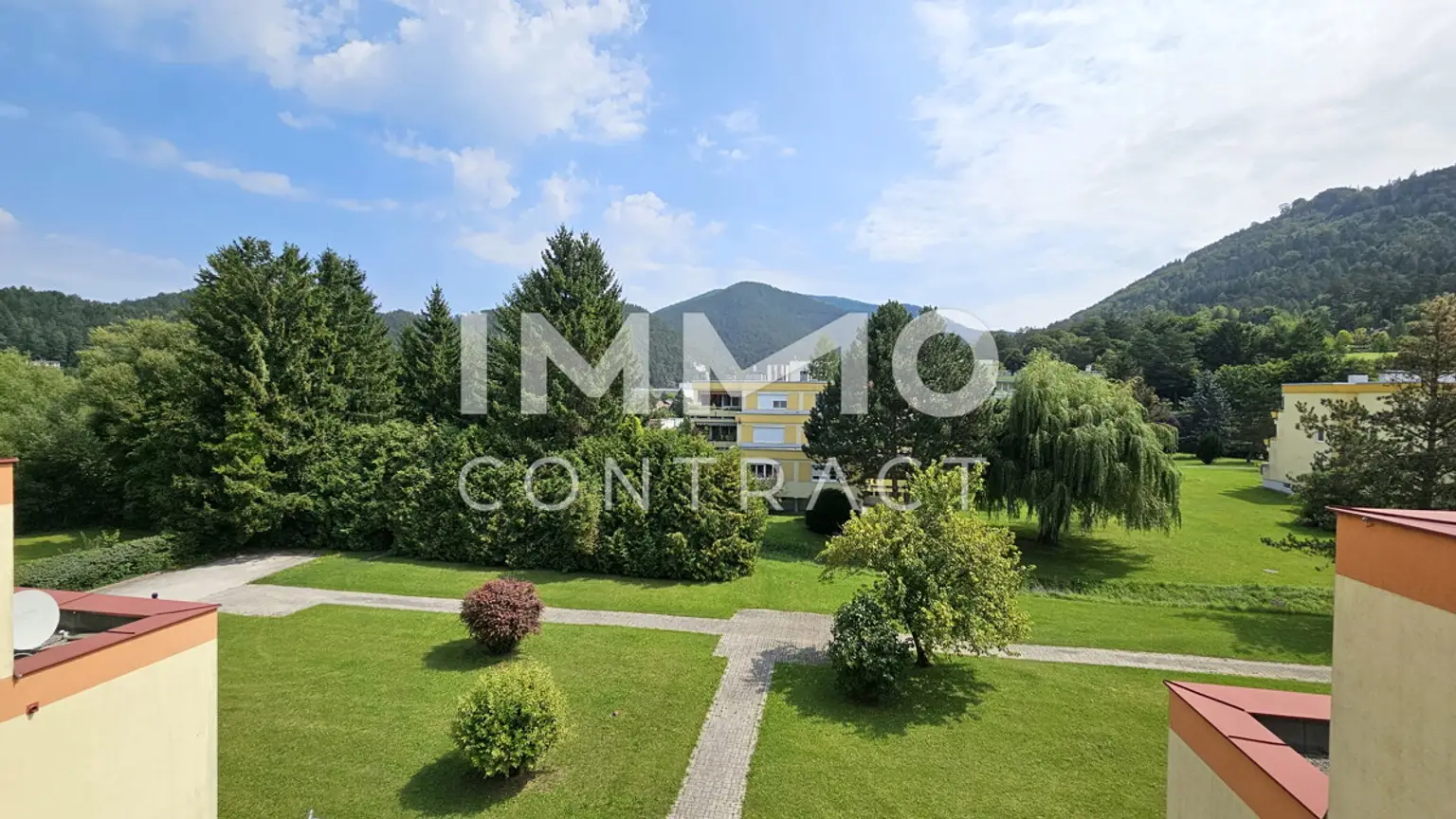 Charmante 3-Zimmer-Wohnung mit großer Terrasse in ruhiger Lage mit Grünblick in Pernitz