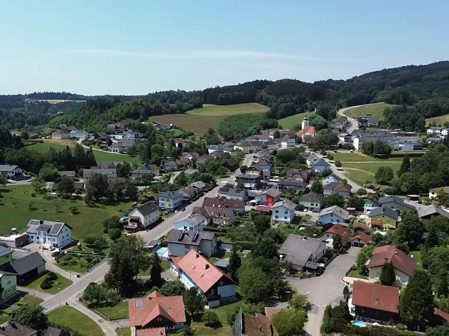 Drohnenaufnahme / Umgebungsblick