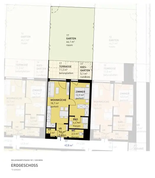 PROVISIONSFREI - Aspern Flats 101 - Ihr Traum vom Eigenheim im Grünen