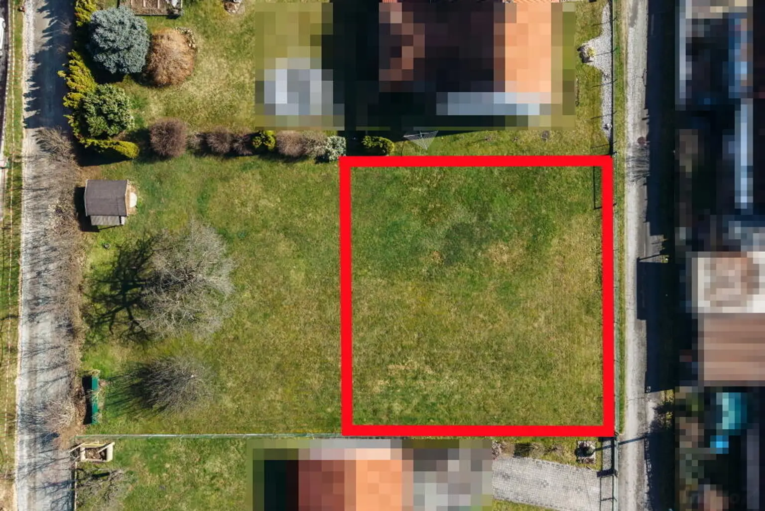 Luftbild Grundstück