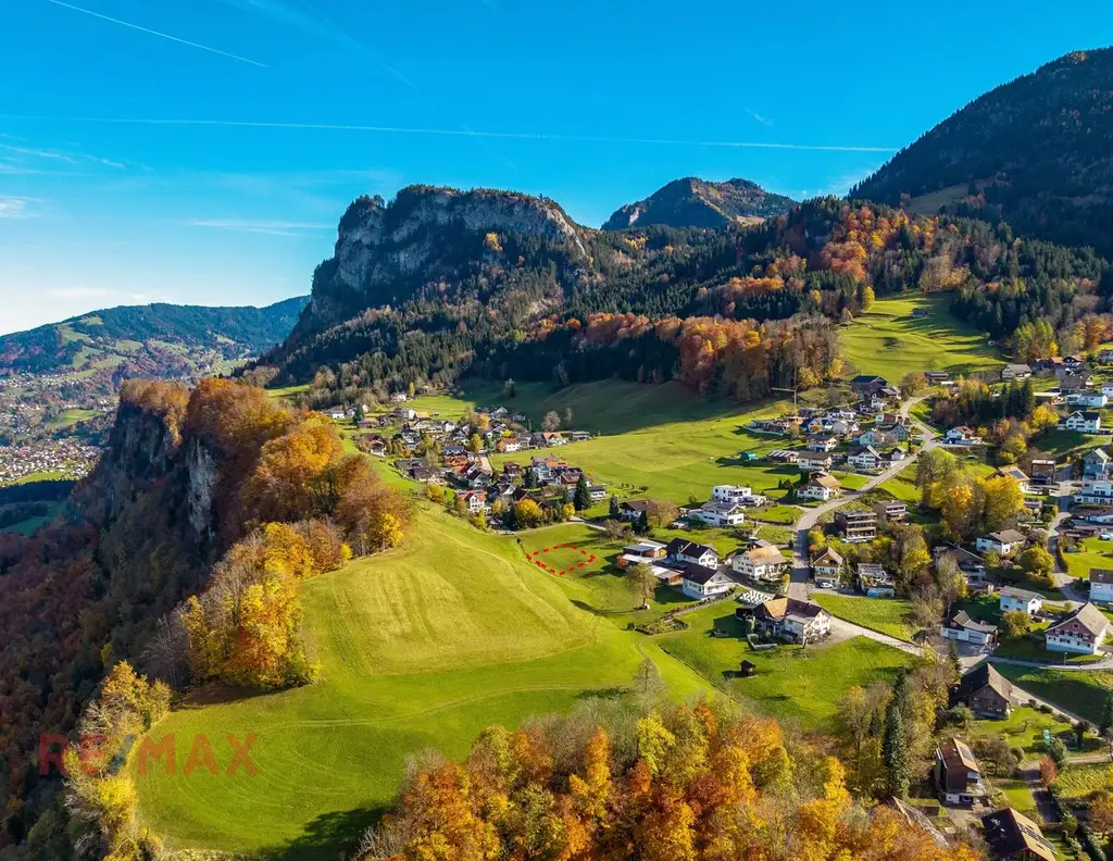 Ihr Rückzugsort in Hohenems/Emsreute - sonniges, ruhiges Grundstück