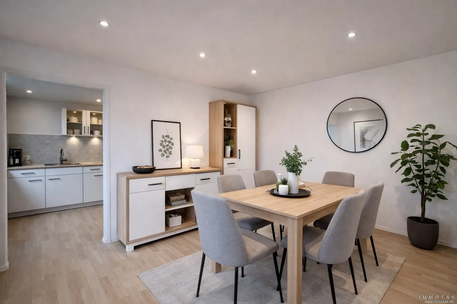 Esszimmer EG visualisiert