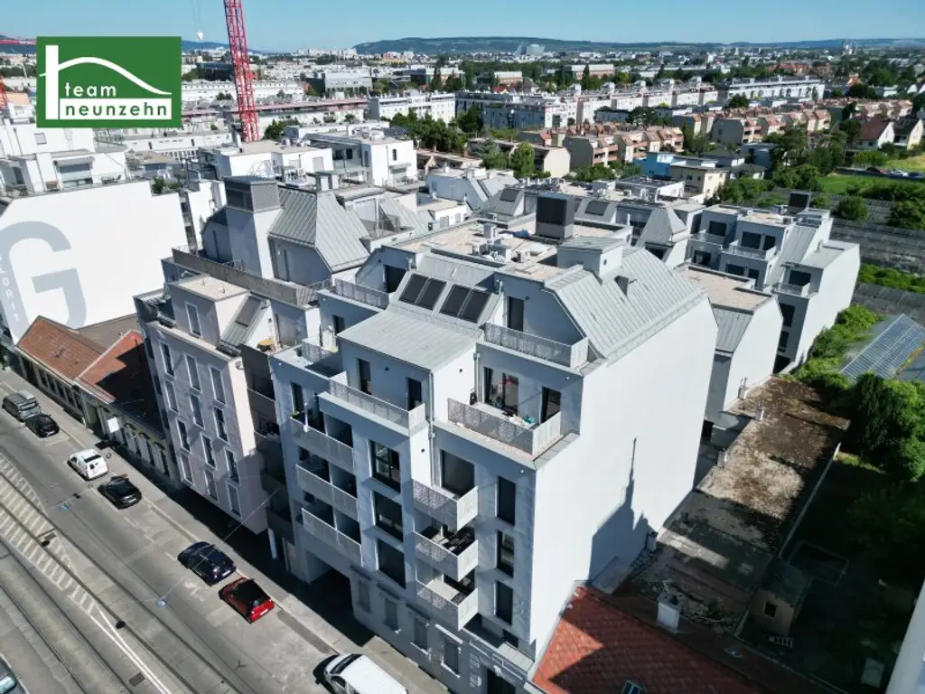 Sofort vermietbar, auch die Küche ist bereits inkludiert - Erstbezugs-Anlegerwohnung (Nettopreis)  in Toplage auf Eigengrund unweit der U1