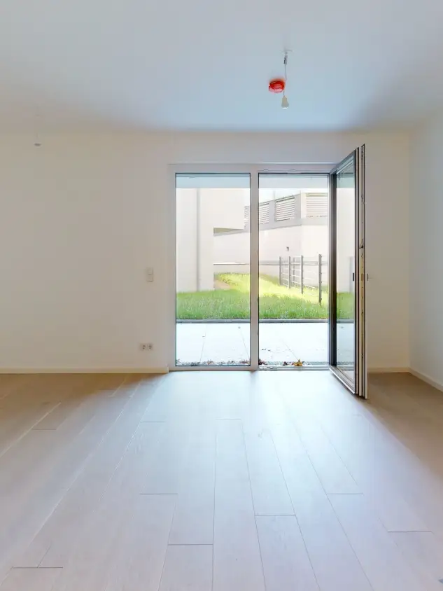 Moderne 1-Zimmer-Gartenwohnung in grüner Oase nahe der Donau!
ERSTBEZUG!