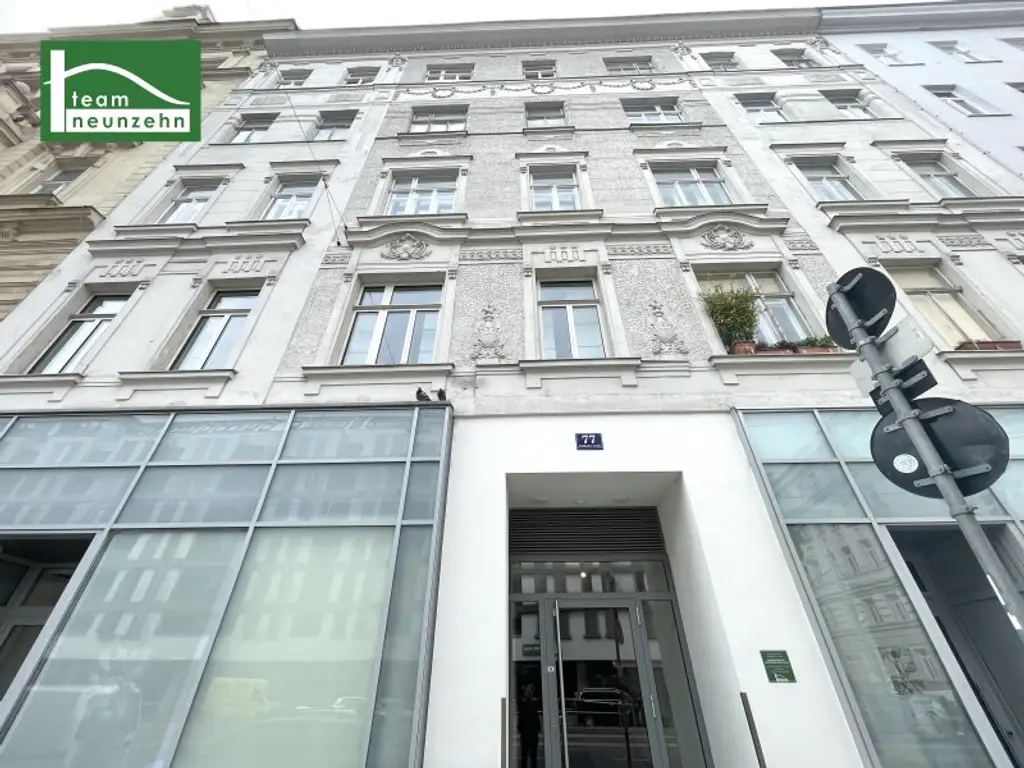 Stilvolle Dachgeschoss-Maisonette mit 3,5 Zimmern, riesiger Terrasse und WG-Eignung nahe U6 Nußdorfer Straße!