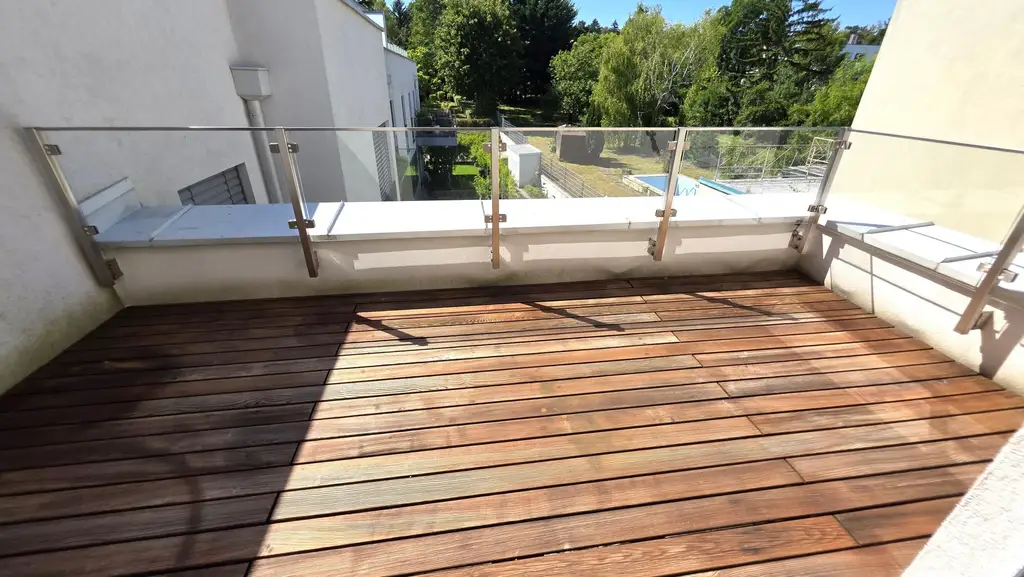 Maria Enzersdorf - Schlosspark!!! Stylische Neubauwohnung + MEGA Dachterrasse + Grün- und Weitblick!