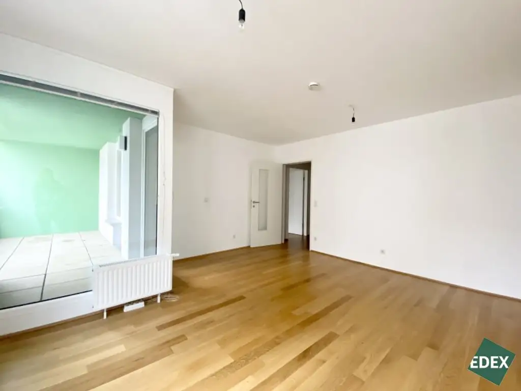Modernes 2-Zimmer-Apartment mit großer Loggia und optimaler Anbindung im Sonnwendviertel