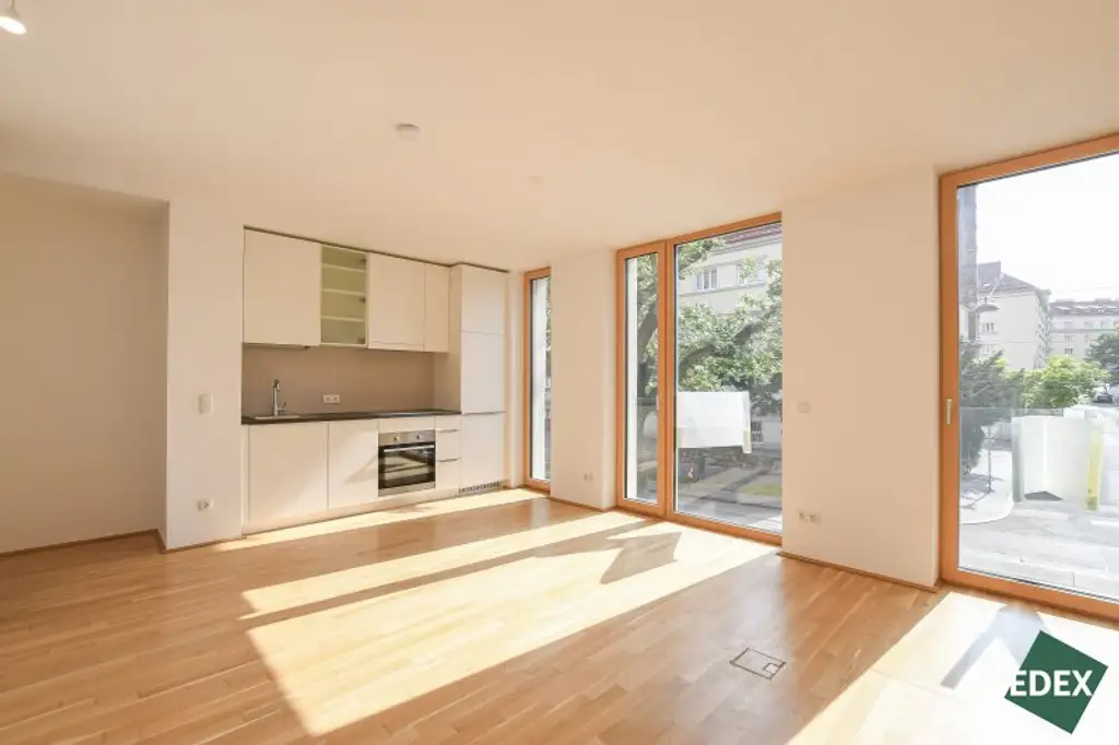Sandleiten 64 | Lichtdurchflutete 1-Zimmer-Wohnung Nähe Kongresspark