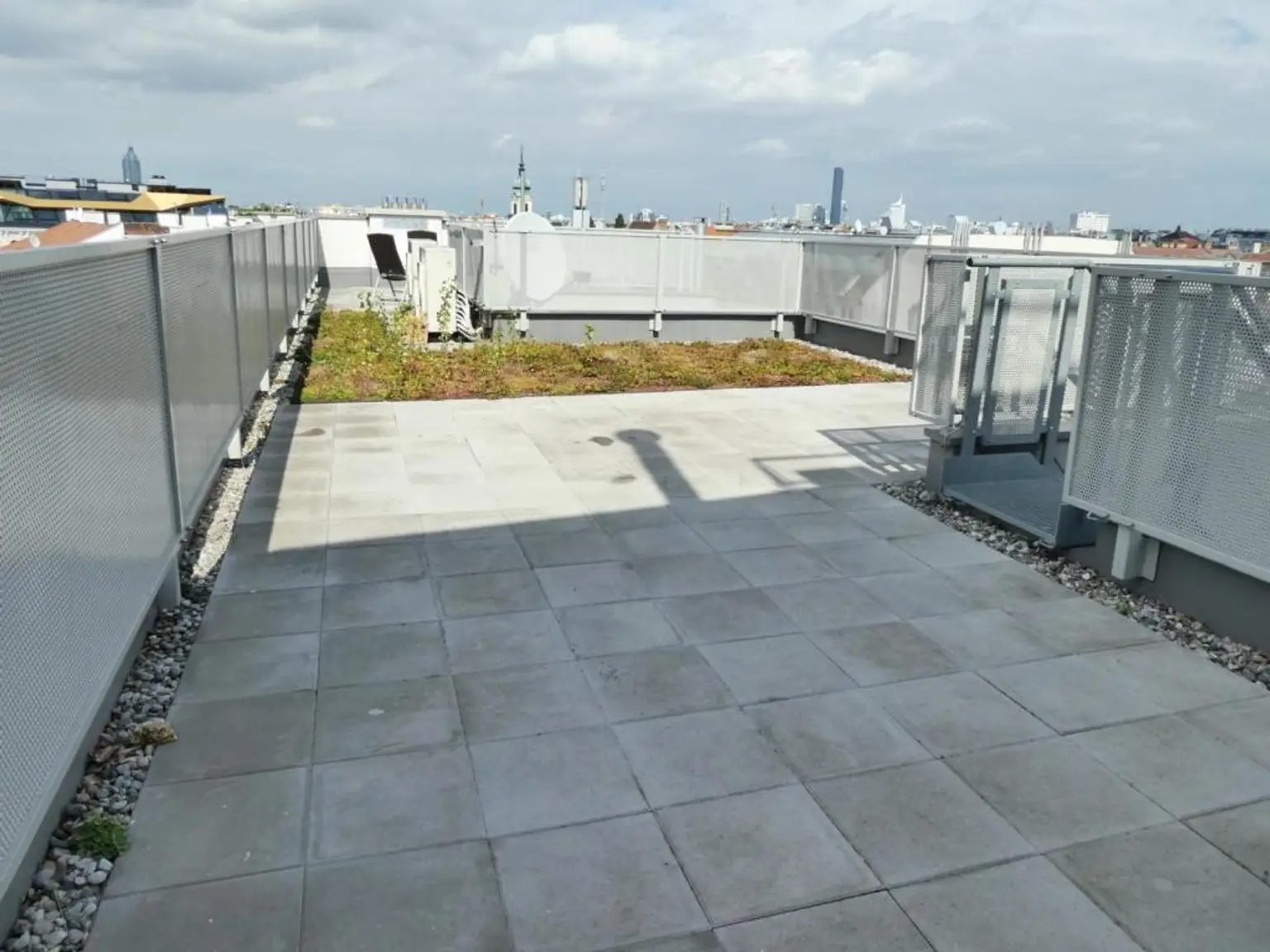 Terrasse Blick in die andere Richtung