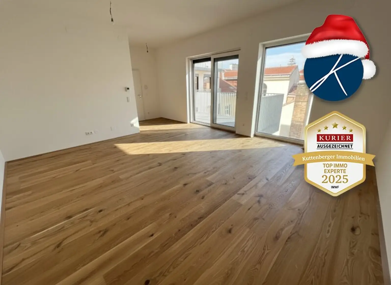 Wohnküche, Parkett, 30 m²