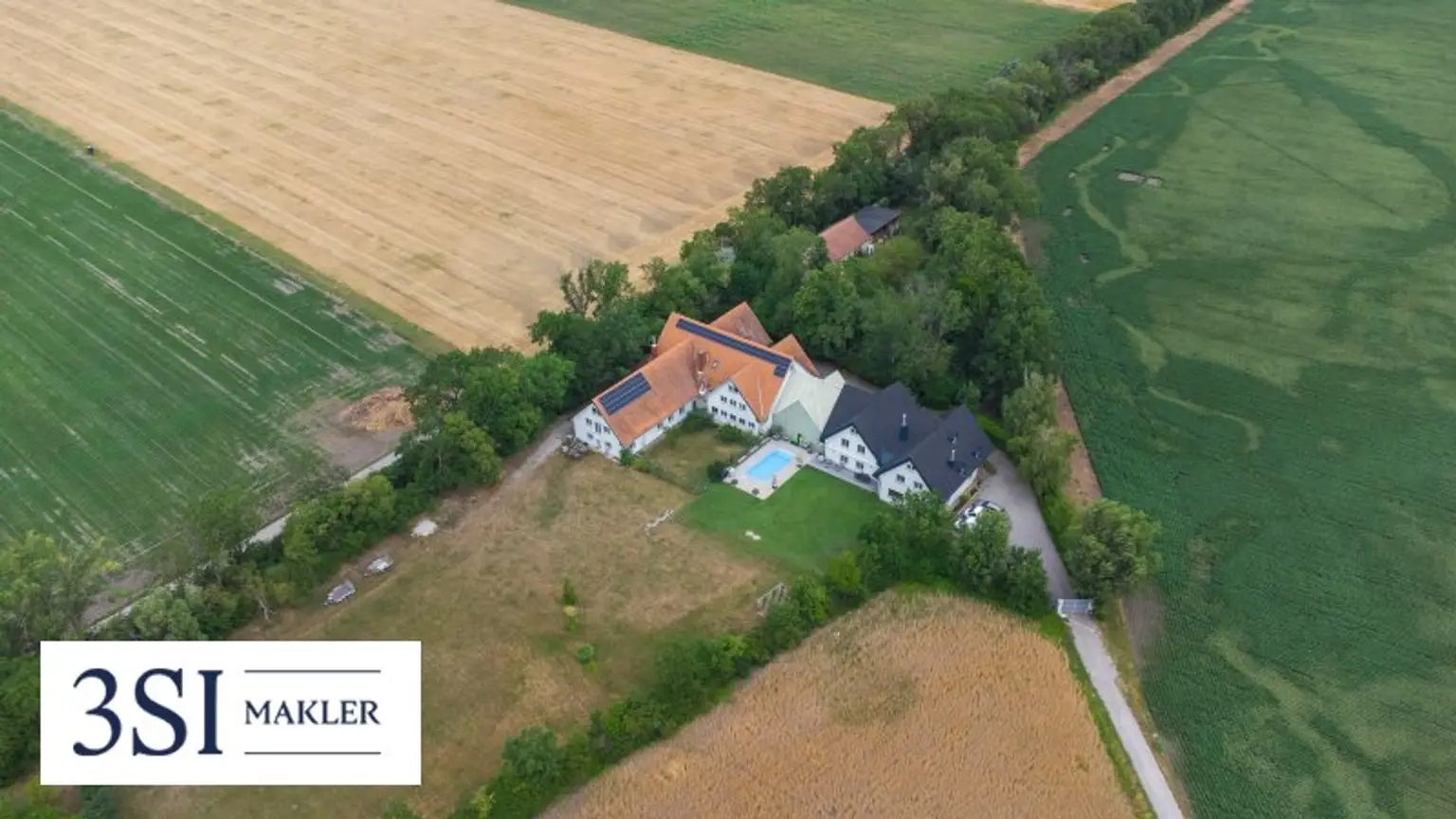Liegenschaft Drohnenansicht