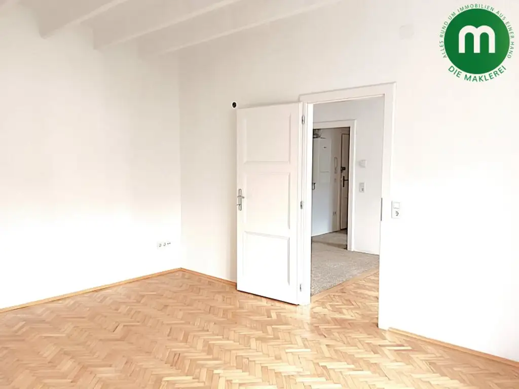 Unbefristet: 2-Zimmer-Altbau nahe Matzleinsdorfer Platz