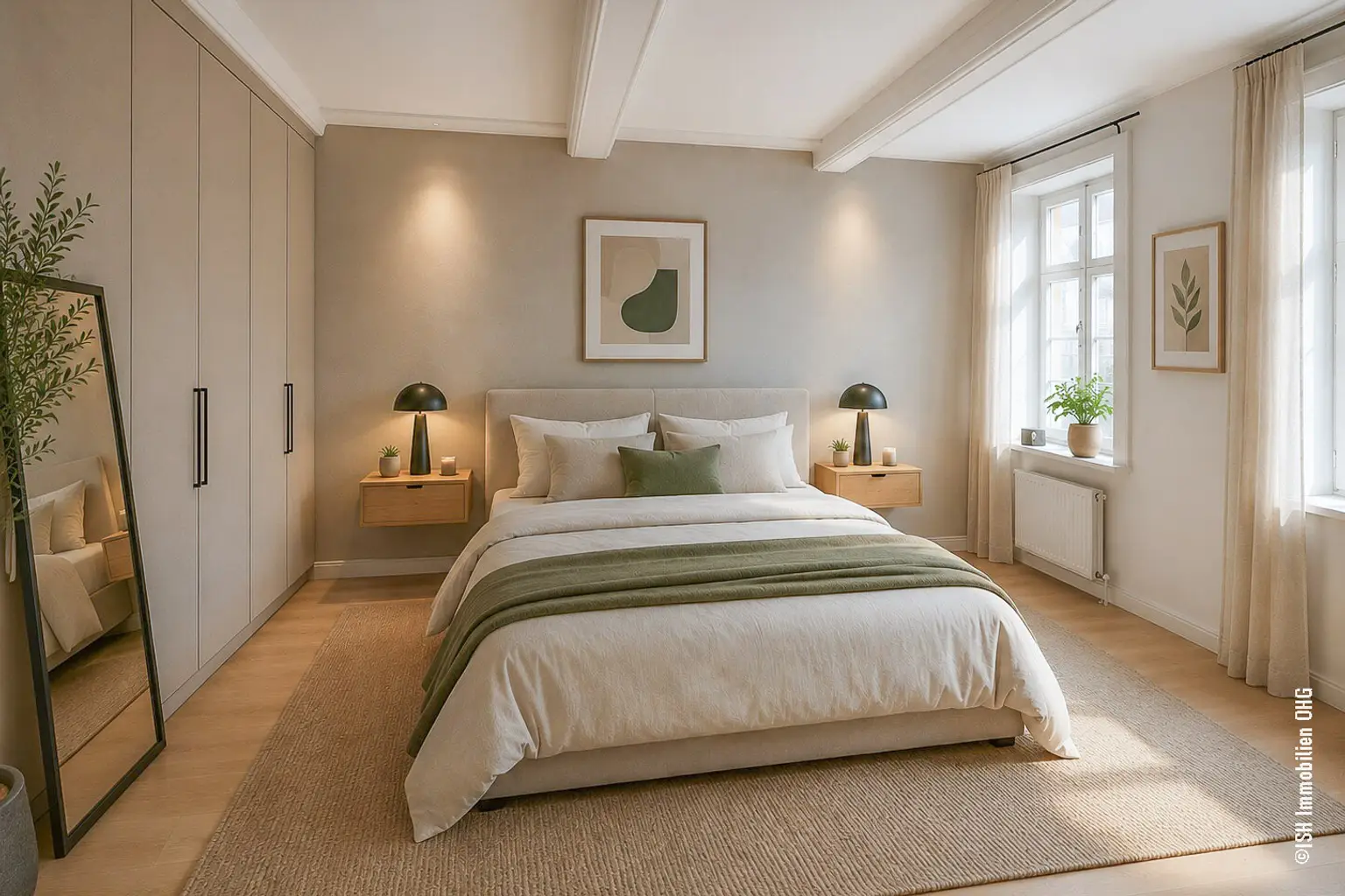 Visualisierung Schlafzimmer