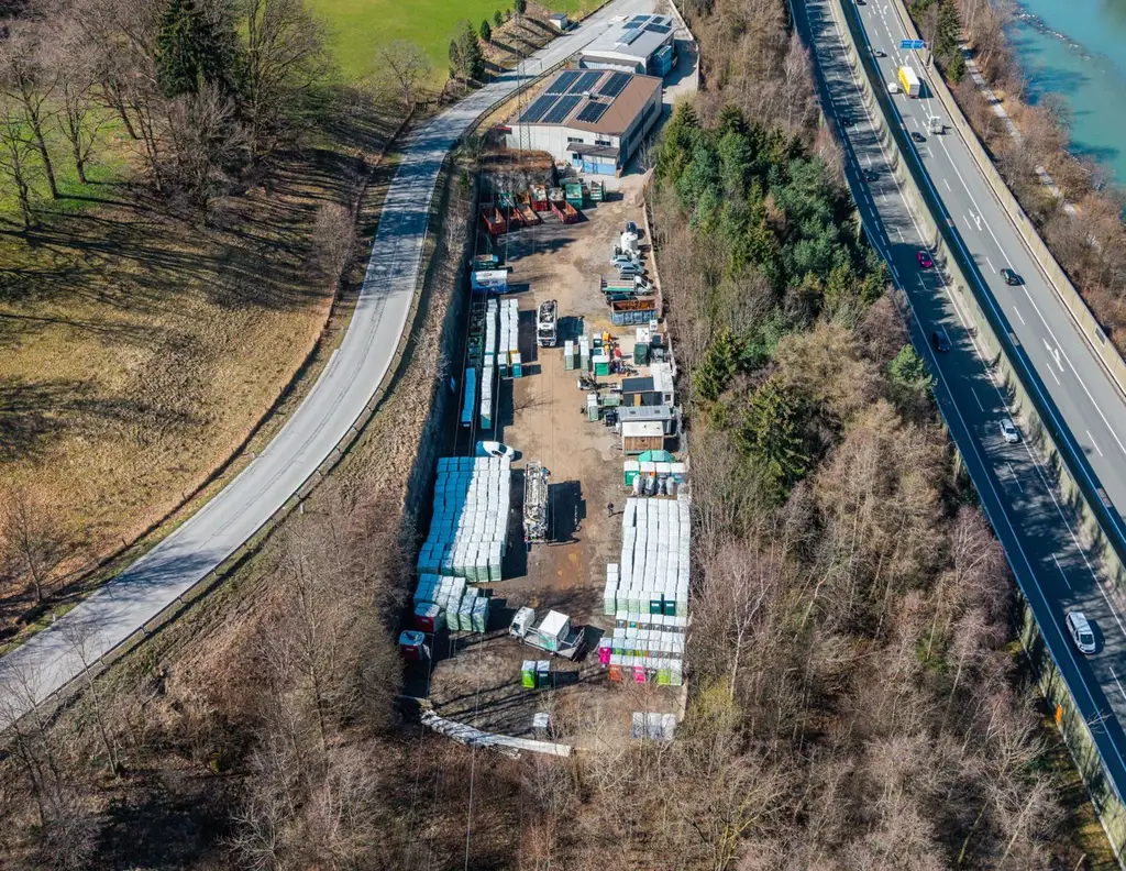 Gewerbegrundstück zum Kauf - unmittelbar am Autobahnanschluss Hall Mitte