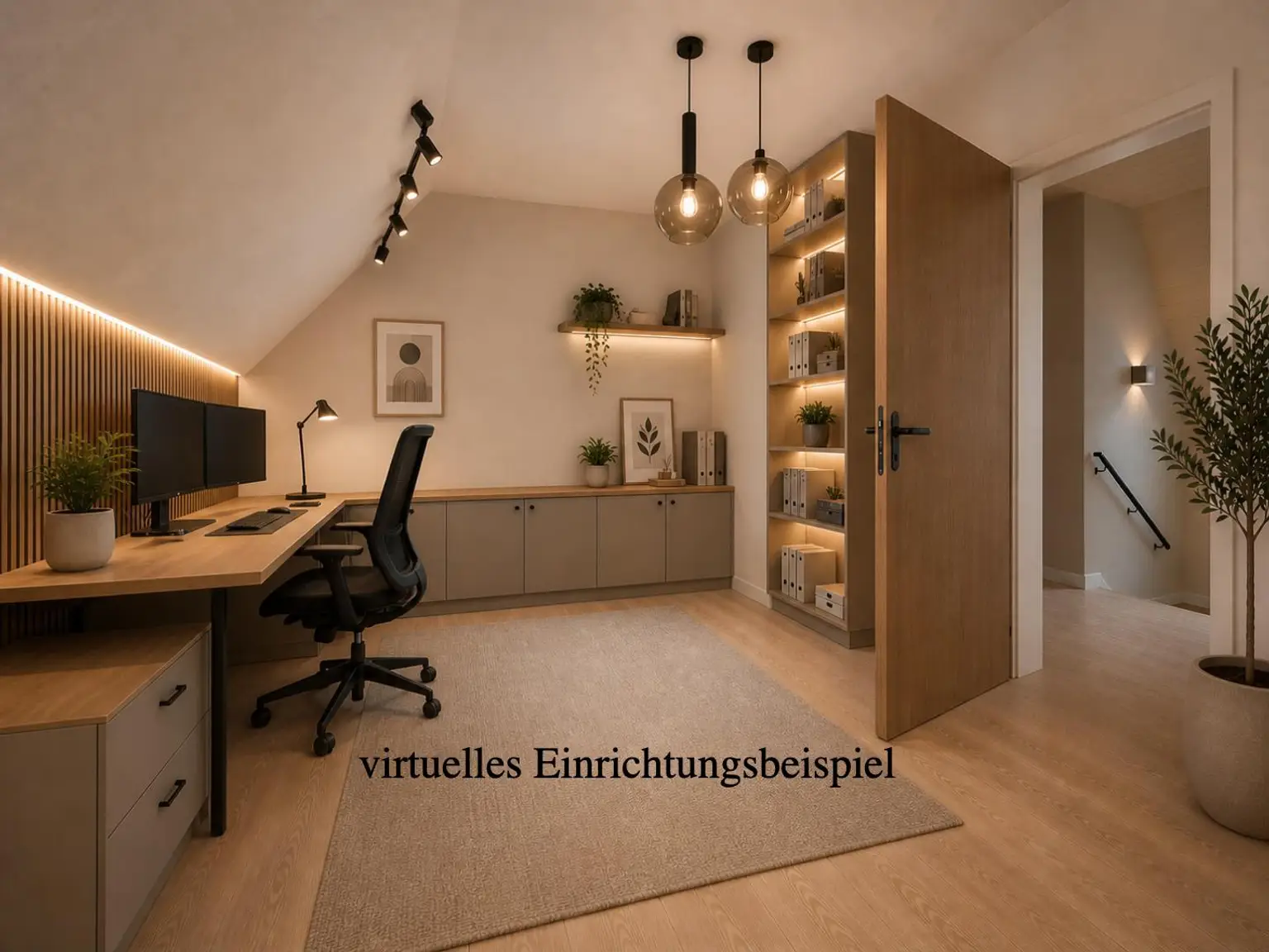 Zimmer 5 OG_Variante Büro_virtuelles Einrichtungs