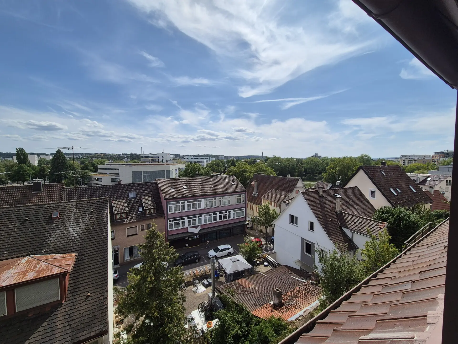 Aussicht aus dem Schlafzimmer 1