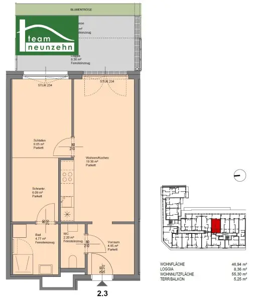 MITTEN IN DER STADT Ruhe auf der begrünten Terrasse genießen - 2 Zimmer Neubauwohnung. - WOHNTRAUM