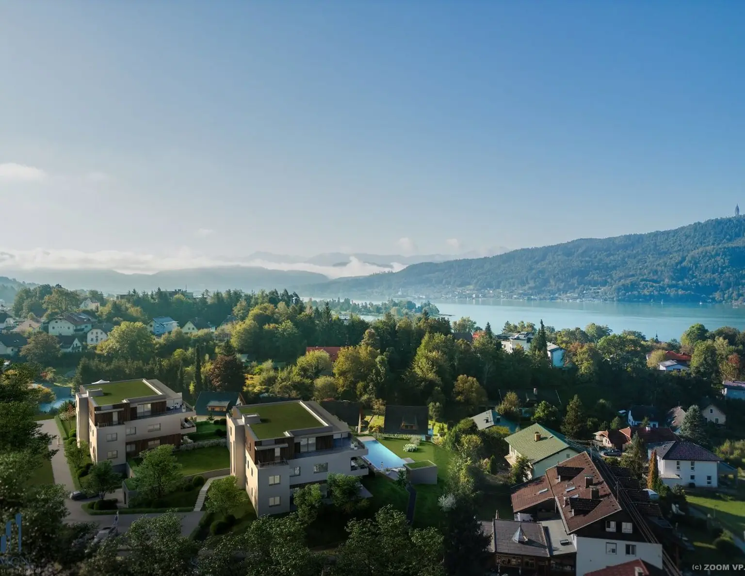 Seeblick und Infinity Pool - Leben, wo andere Urlaub machen - The Lakes in Pörtschach am Wörthersee