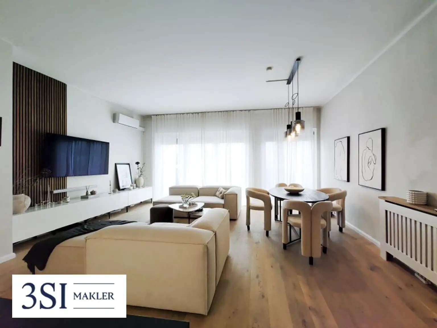 Geräumige Familienwohnung mit Sonnenterrasse und Weitblick im Citygate!