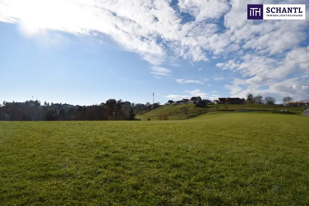 SPITZEN Grundstück vollerschlossen mit hoher Bebauungsdichte - ca. 330m² Wohnfläche in Oisnitz / St. Josef - Nähe Lannach