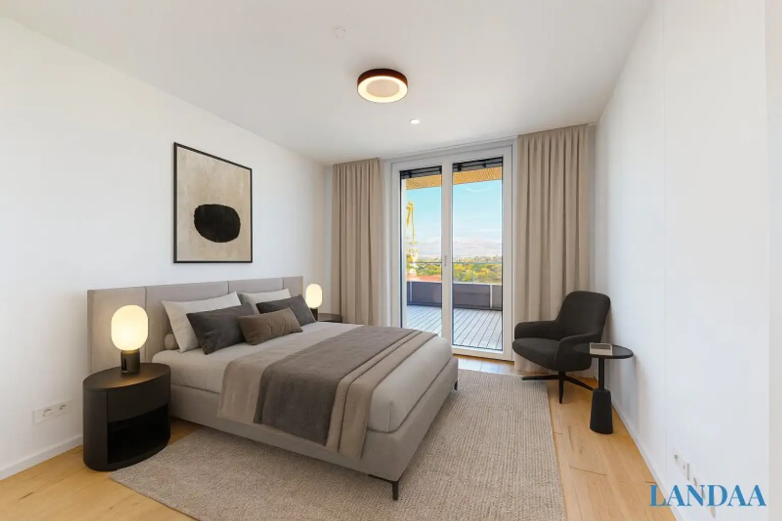 Exklusive 2-Zimmer-Wohnung mit Panorama-Blick & Concierge-Service