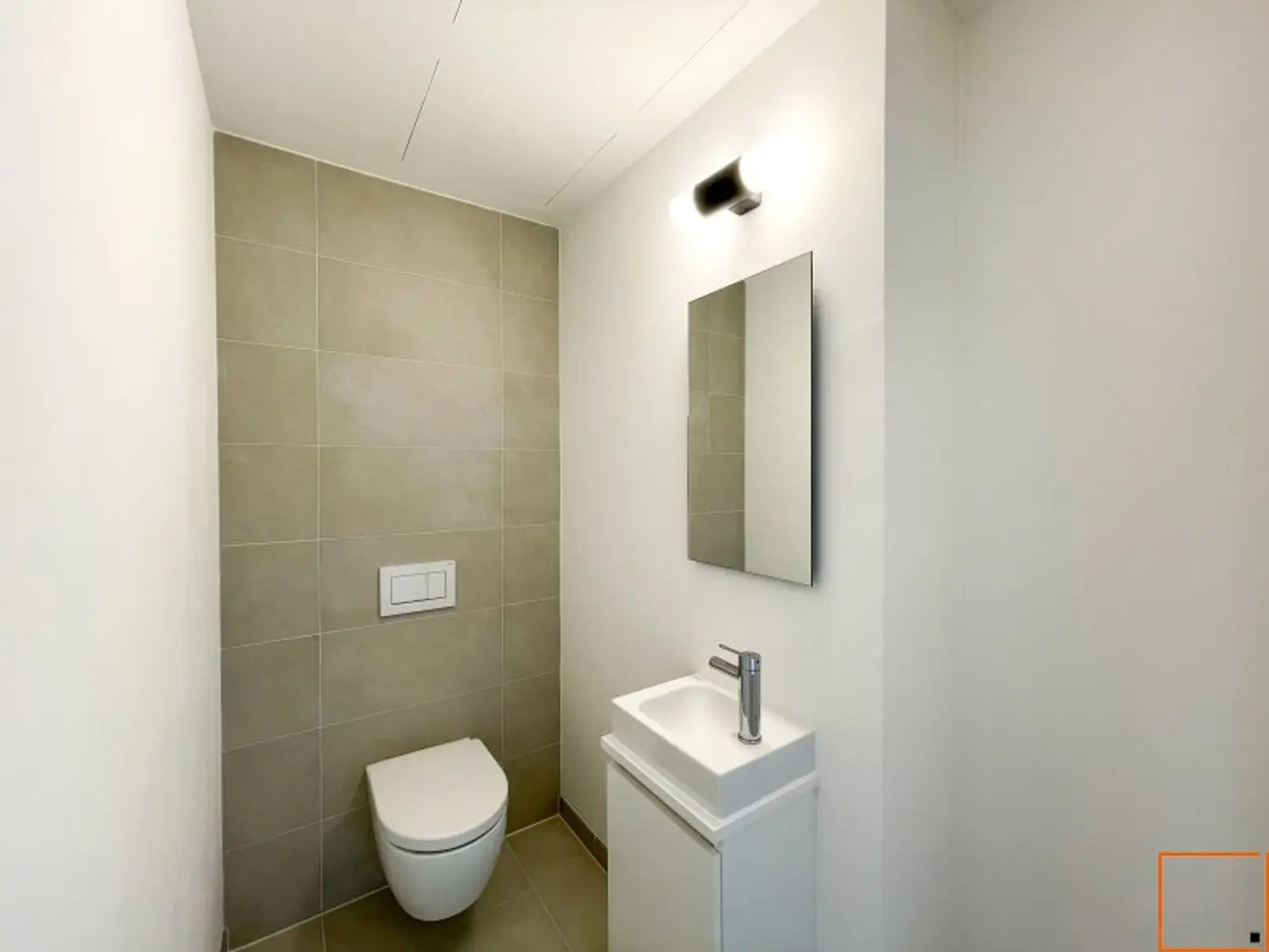 Die separate Toilette