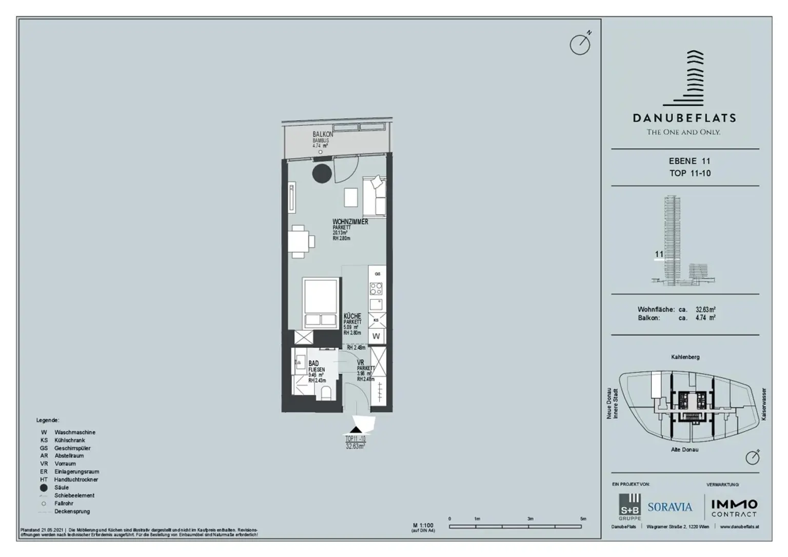 ERSTBEZUG: Luxuriöses Studioapartment mit Pool, Sauna, Fitness und Concierge!