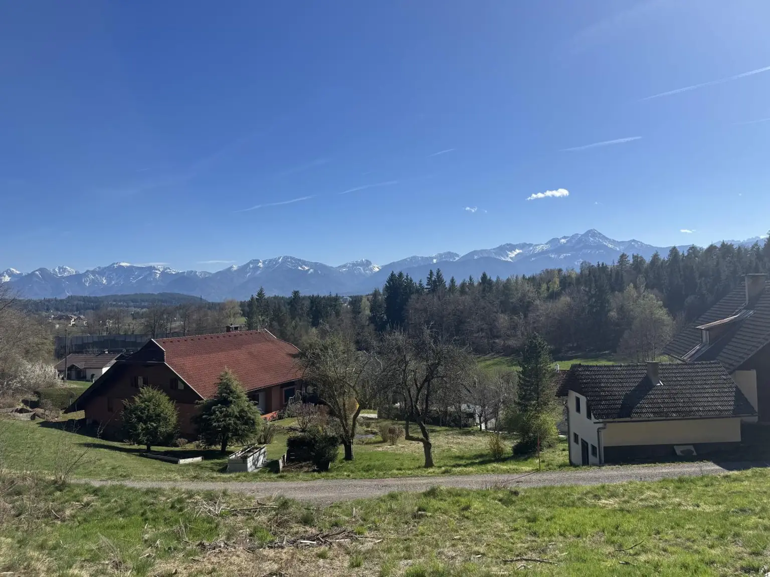 Grundstück 2+3 Aussicht Süden