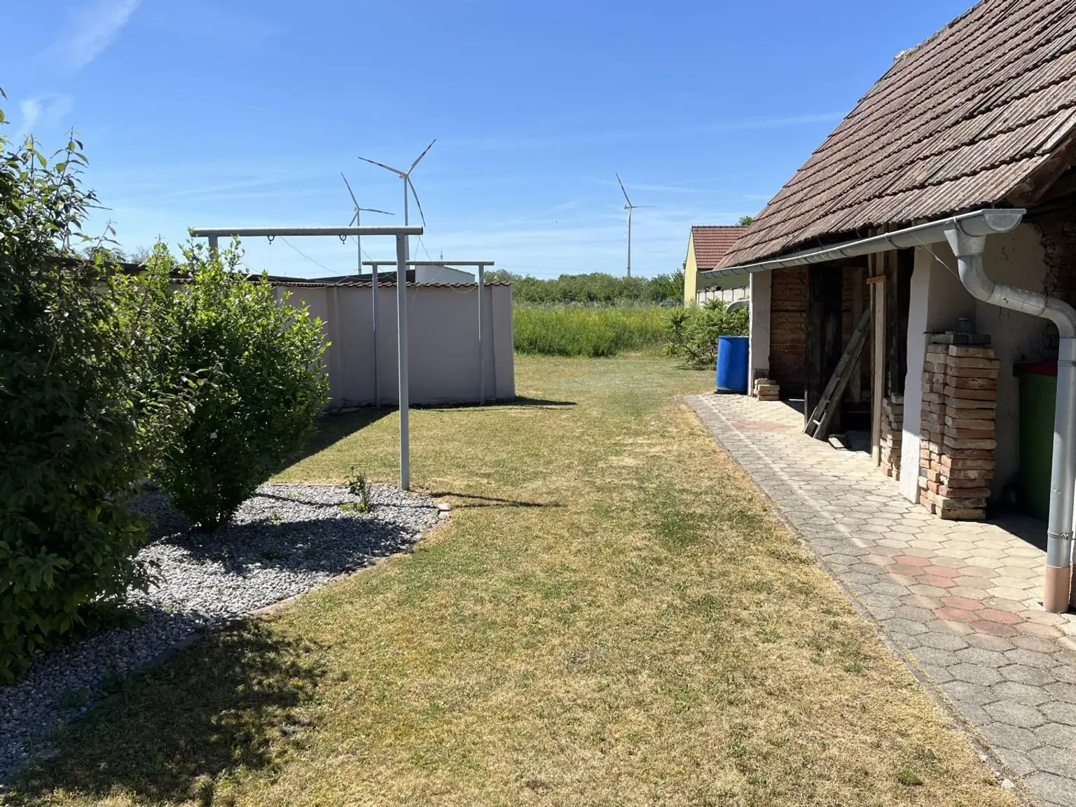 Blick Richtung Garten