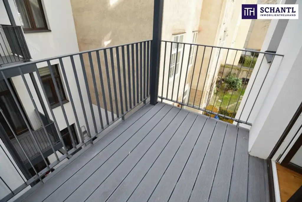 **Alles was das Herz begehrt – stilvolle Kleinwohnung mit Balkon in bester Lage von Wieden - befristet vermietet**