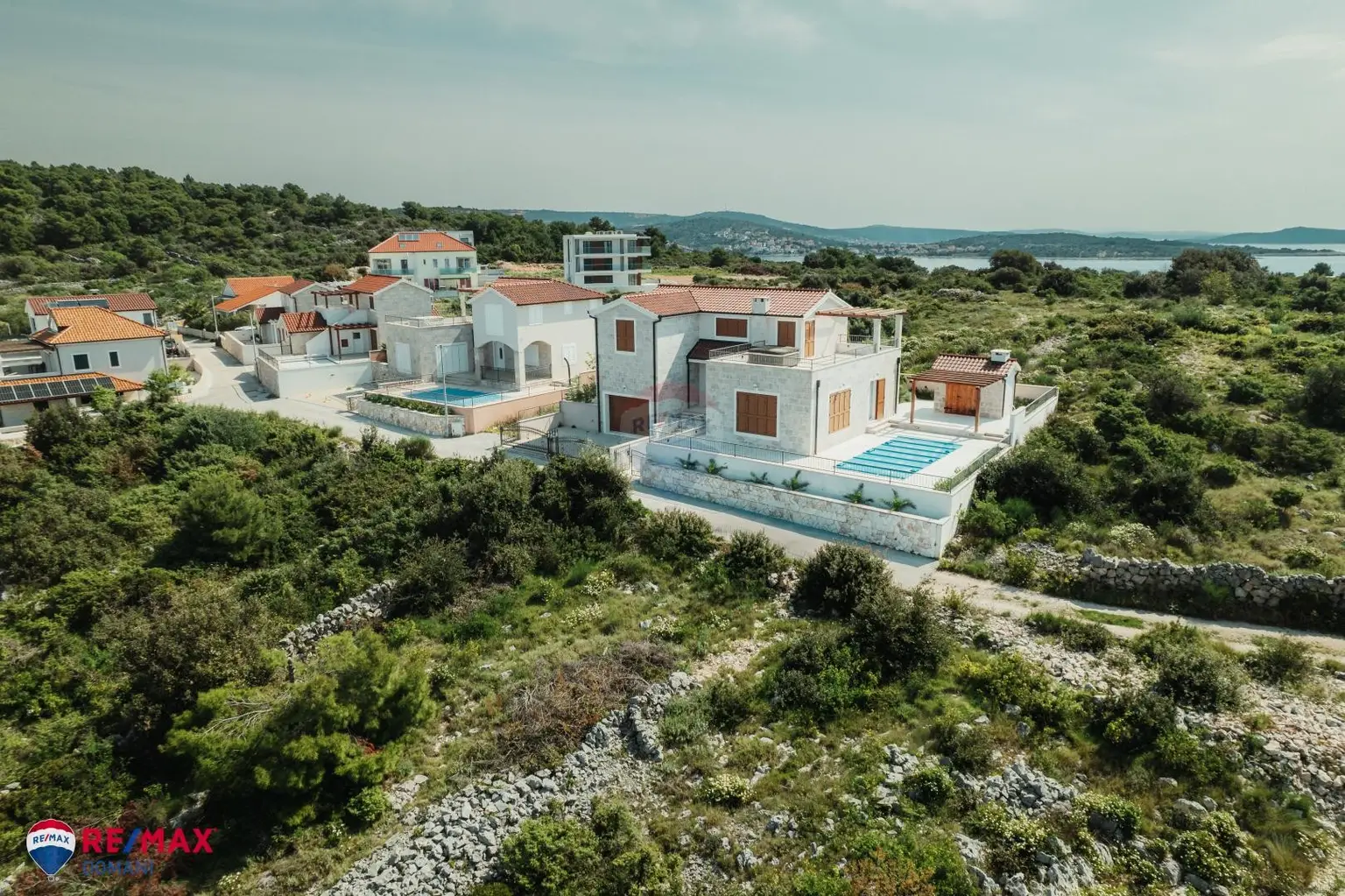 "Luxuriöse mediterrane Villa, Stivašnica"