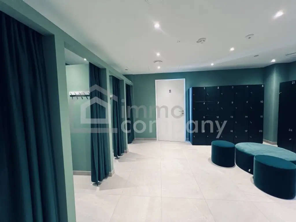 Einzigartige 5-Zimmer-Wohnung mit 45 m2 großem Balkon und Stadtblick in einem neuen, mehrstöckigen Premiumgebäude! Pool, Sauna, Gym!2. Bezirk. U2