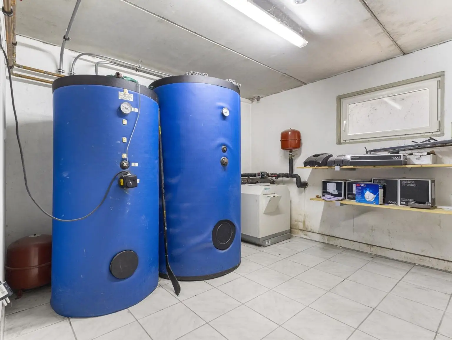Haustechnik im Keller
