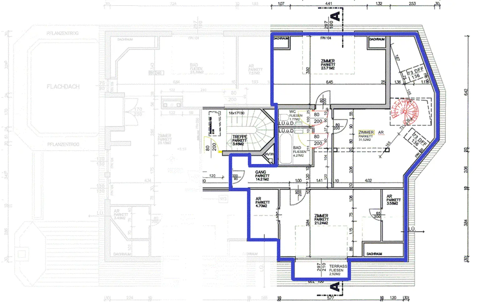 Maisonette - Mietwohnung  mit Galerie