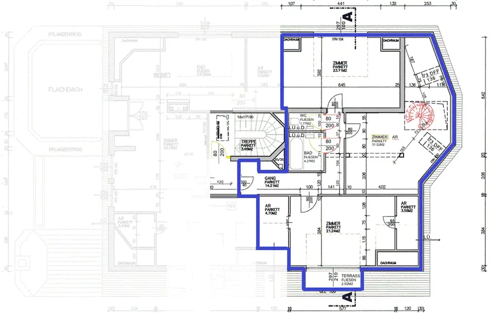 Maisonette - Mietwohnung  mit Galerie