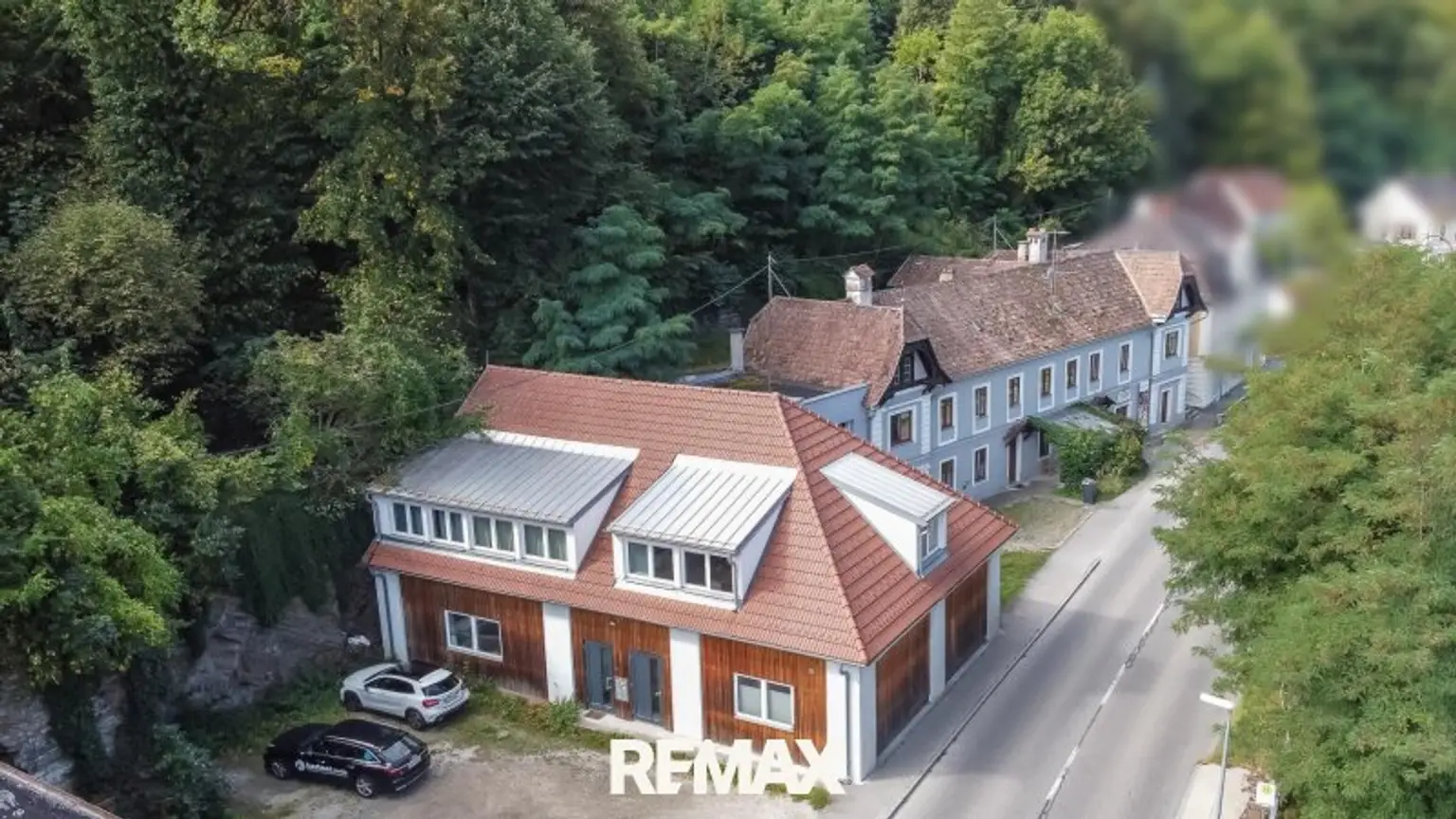 Luftblick Neubau