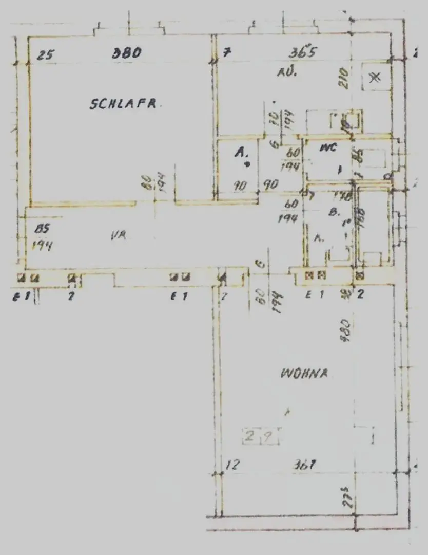 Jesuitenmühlstrasse Obj.3327 Plan