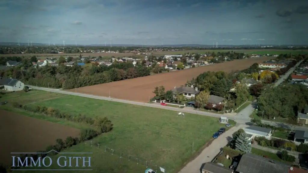 SONNE & NATUR – 723 M² BAUGRUND MIT PERFEKTER INFRASTRUKTUR NAHE WIEN ZU KAUFEN!