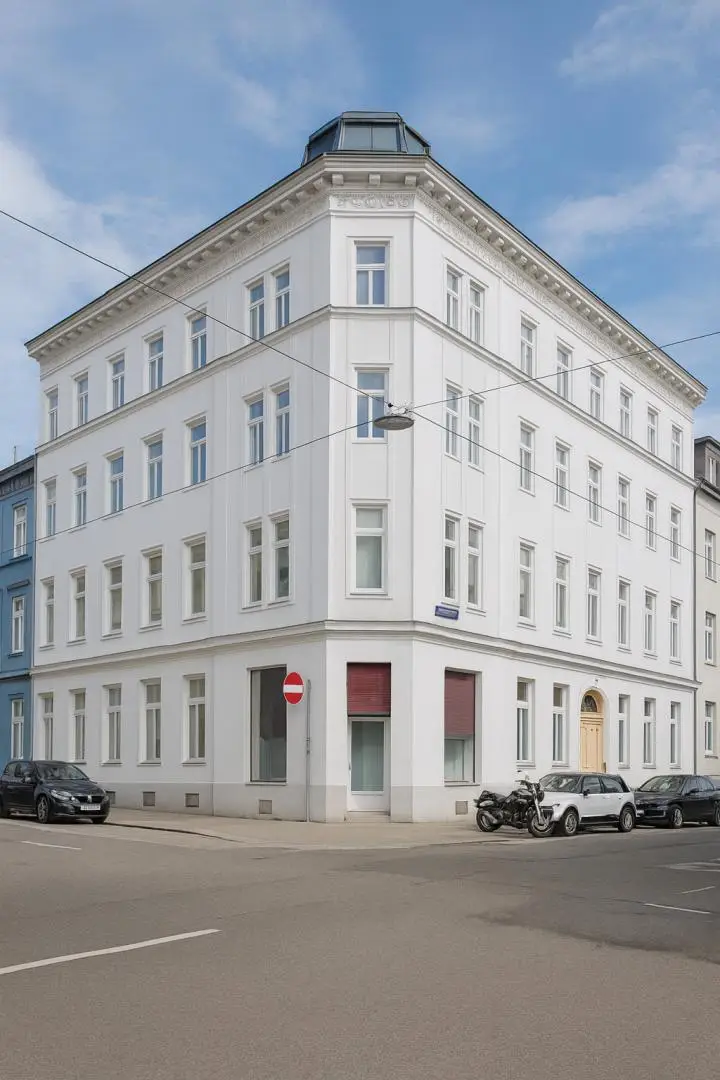 Stilvolle Altbauwohnung mit Balkon in begehrter Lage des 18. Bezirks – unbefristete Miete